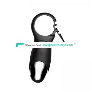 10 Frequency Vibration Adjustable Penis Ring Couple Sex Adult Products