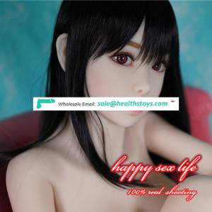 2018 Newest 132cm small breast silicone sex nude naked Japan porno girl sex doll for men