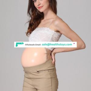 2019 2500g/pc 7 Months hot Sale High Quality Comfortable Silicone Big Belly,fake Belly for False Pregnancy Crossdresser