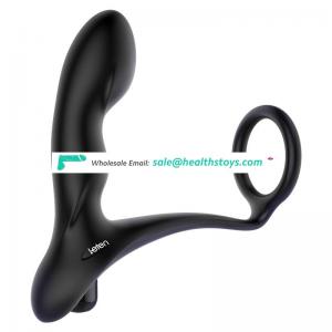 2019 Hot Sale Vibrator And Anal Plug And Prostate Massager Combine Dual Stimulation Electric Prostate Massager ready to ship
