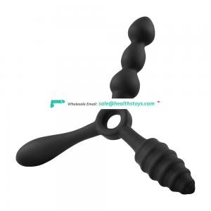 2019 New Product Male Female Sex Toy Kit G - Point Vibrator Silicone Anal Butt Plug
