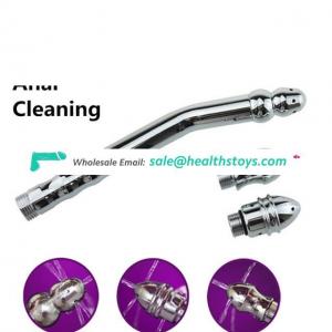 3 Heads Aluminum Enema Shower Vaginal Anal Cleaner Colonic Douche System Cleaner