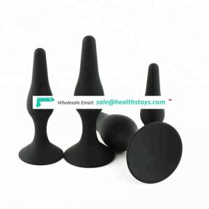 4 piece set butt plug for beginner trotic toys silicone anal plug adult products anal sex toys for men women prostate