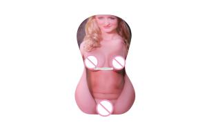 78cm Half Body Inflatable Silicone Sex Doll