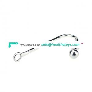 Anal Toys hook Stainless Steel Backyard Hook 2 Beads Anal Massage For Health Care