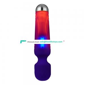 Best Sale Illuminated USB G Spot Clitoris Vibrator Massage for Female Vaginal masturbation