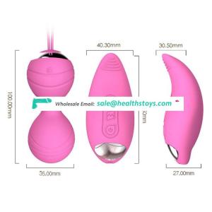 Charging Women Vagina Vibrator  sex toys Wireless Remote Control Jump love egg vibrator