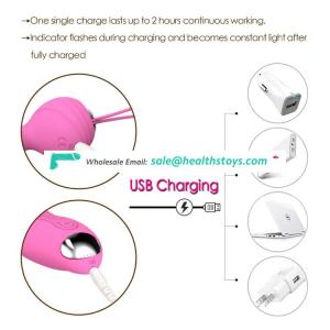 Charging Women Vagina Vibrator  sex toys Wireless Remote Control Jump love egg vibrator