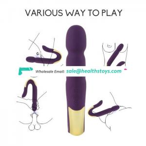 Creative dual motor g-spot vagina clitoris stimulation vibrator for women sex toys waterproof