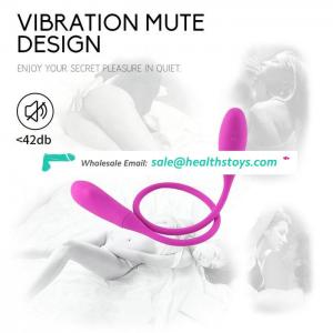 Dual jump egg finger flicking rechargeable powerful vibration sex adult fun toy