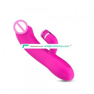 Enjoy climax g-spot rabbit dildo vibrators sex toy for woman