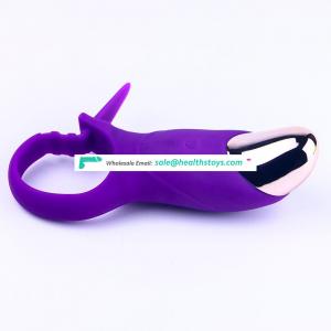 Female Silicone G Point Stimulation Vibrator USB Vibration Massage Masturbation