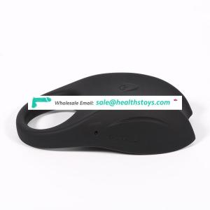 Full Silicone Wireless Penis Rings,charging sex toys special waterproof Cock Rings Vibrators for men