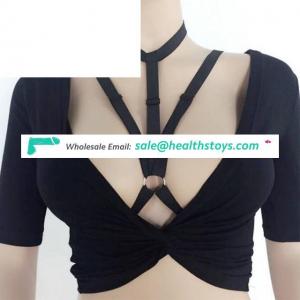 Gothic Body Top Cage Harness Bra Bondage Garter Belt Suspenders Women Bralette
