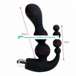 Hotsale G-Spot Anal Plug Sex Doll Silicone Butt Plug vibrator Boys Sex Toy Prostate massager Pleasure Tool For Male And Women