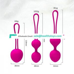 Kegel balls for tightening women vagina 44g 81g 102g medical grade silicone waterproof
