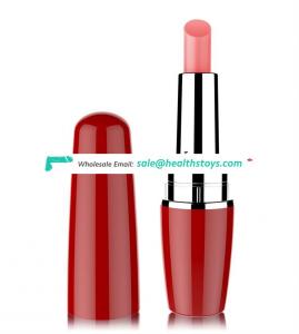 Luxury rose USB rechargeable mini sex vibrator lipstick
