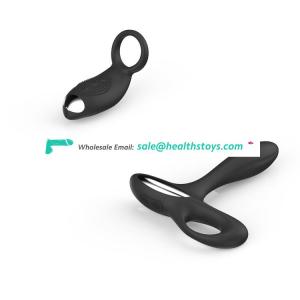 Men Penis Classic Style Solid Striped Sex Toys Vibrating Silicone Cock Ring