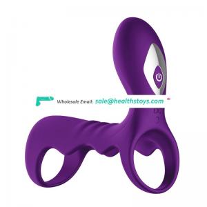 Men's Wireless Remote Control Vibration Backyard Lock Fine Ring Prostate Massager