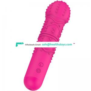 New product  pink multi-stimulation multi-contact electric female sex toy vibrator