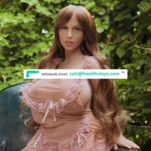 New product 108cm big breasts big ass blonde curly sex doll