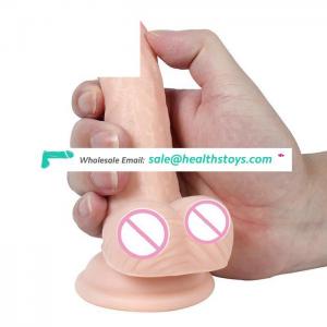 Pathalate Free Sex Toy Realistic Penis Dildo with Suction Cup