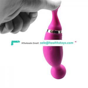 Popular japan Mini AV massager vibrator with suction sex adult toys for women tits clitoris