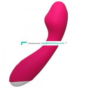 Rechargeable Waterproof G Spot Vibrator Adult Sex Toy Electric Shock Sex Toy for Woman Silicone Vbirator 10 Speed