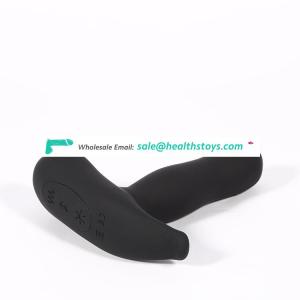 Remote Control Prostate Massage Vibrator Orgasm Medical Silicone Prostate Toy