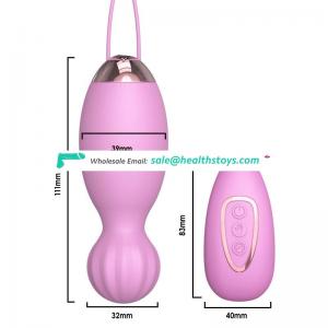 Remote Wireless Vibrator Bullet Vibrating Egg for Women Anal Vagina Massage