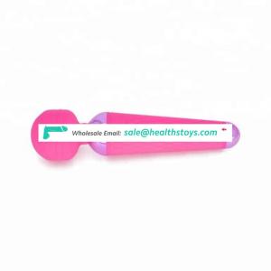 Sex toys Silicone Clit pyrex glass G Spot AV Magic massage body Wand Vibrato