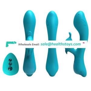 Silicone Massager Japan Adult Novelty Dual Motor G Spot Penis Sex Toy for woman Dolphin Realistic Dildo Vibrator Massager