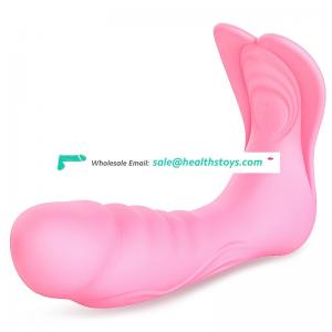 Soft Silicone Dildo Strapless Vibrating Penis With Remote Control
