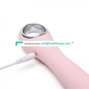 Soft Silicone USB Electric Shock Wand Massager for Women