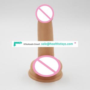 TOP Selling PVC 6.3 Inch Skin Realistic Dildo Adult Sex Toy For Women Cheap Price