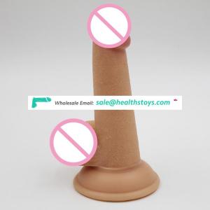 TOP Selling PVC 6.3 Inch Skin Realistic Dildo Adult Sex Toy For Women Cheap Price
