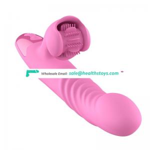 USB Rechargeable Adult Product G Spot Vibrator Artificial Body Massage Penis For Women