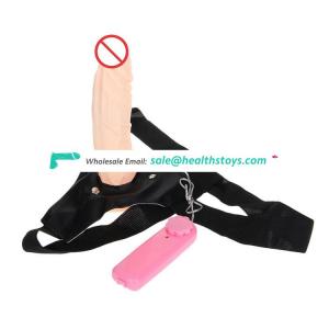 Vibrating Dildo With Belt Wearing Penis Strap On Sex Toys For Lesbian Women Sex