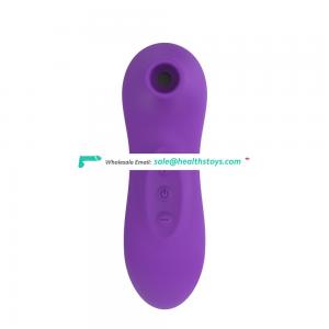 Waterproof Silicone G Spot  Sucking Vibrator for Female Clitoris and Nipple