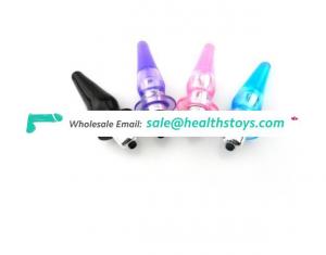 Wholesale Silicone Finger Sleeve Vibrator Bullet Vibrating Shock Factory Cheap Price Sex Toys For Female