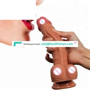 artificial penis woman pussy stimulator realistic black lesbian dildo