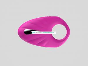 wholesale Male penis strong vibration ring Depth of Waterproof multifrequency new design Silicone penis ring with USB
