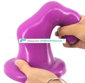 2019 Hot Sale FAAK014 Unique curve wave anal plug sex toy for women toys sex adult faak sex products butt plug