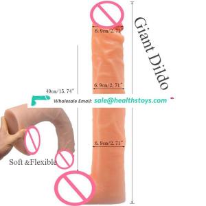 2019 Hot Sale FAAK82 Anal plug penis Finger Type Realistic Dildo with Healthy Material of Adult Sex Toys Long Flexible Dildo