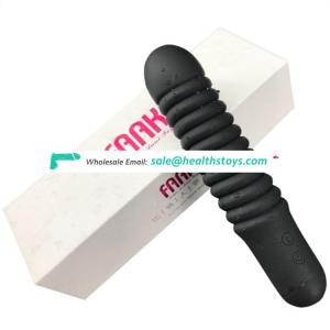 2019 New Vibrator FAAK Waterproof 7 Speeds Female Messsage Rechargeable Vibrator Sex Toy Women Vibrating Silicone Dildo Vibrator