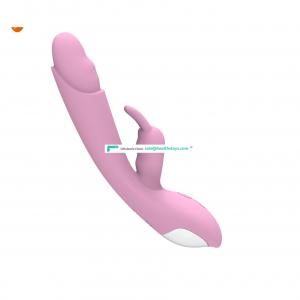2019 best silicone waterproof pink purple rabbit vibrator sex toys for women