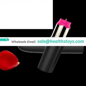 2019 high quality Silicone&ABS sex toys for women mini lipstick vibrator