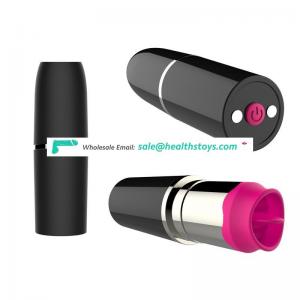 2019 high quality Silicone&ABS sex toys for women mini lipstick vibrator