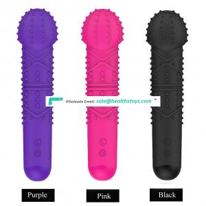 China Supplier Silicone Multi-Speed Rechargeable Remote Control Vibrator Wireless Pussy Stimulate Wand Clitoris Vibrator Sex Toy