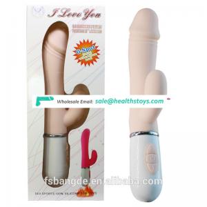 Electric Vibrating Silicone Rubber Artificial Penis Sex Toy Product For Woman Female Silicone Vagina Vibrator